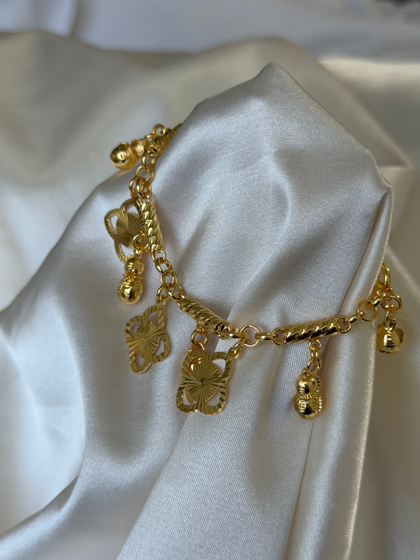 Link & Charm Bracelet